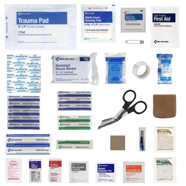 Medium Trailblazer Outdoor First Aid Kit, 74 Pieces