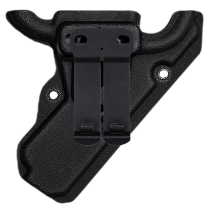 BLACK MINI EMT SHEARS Kydex holder for first responders and EMTs, featuring a low profile design.