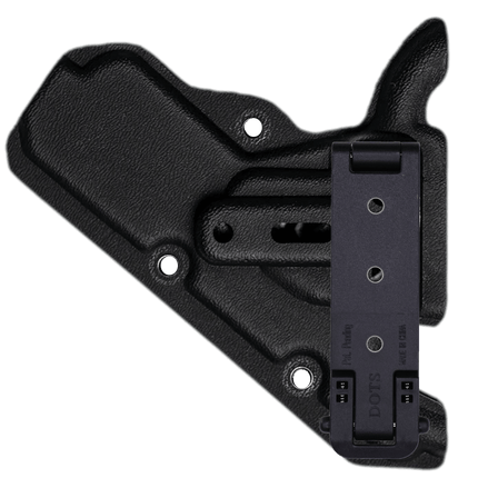 Black MINI Compact EMT and First Responders Rescue Shears Kydex Holder | ONE SHEAR®