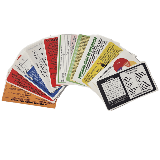 Survival Reference Decal Pack - Collection of 11 Stickers