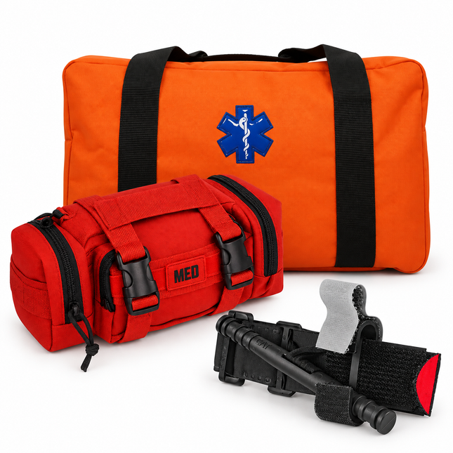 Campus Ready – Dorm + Vehicle | College First Aid & Trauma Bundle