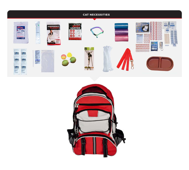 Deluxe Pet Survival Kit – Emergency Preparedness for Dogs & Cats