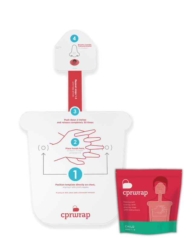 Child  CPRWrap™ Aid, Ages 1 - 8