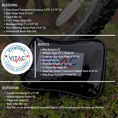 ViTAC First Aid Supply Refill Kit AM – Minimalist