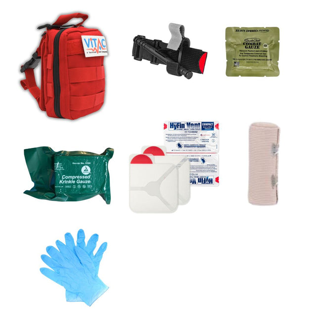 EDC Trauma Kit | Compact First Aid Kit for Everyday Preparedness | ViTAC Solutions