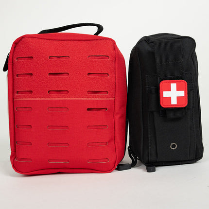 Emergency Med Kit w/2-Person Trauma First Aid Bag