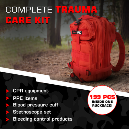 Tactical Trauma Kit with Backpack