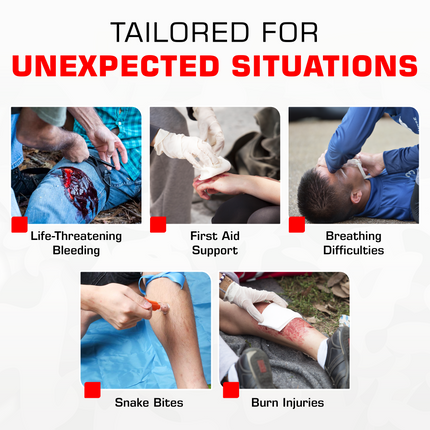 Tactical Trauma Kit with Backpack
