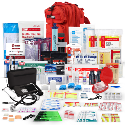 Tactical Trauma Kit with Backpack