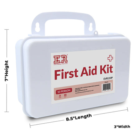 10 Person First Aid Kit –  Type III, ANSI A, OSHA Compliant