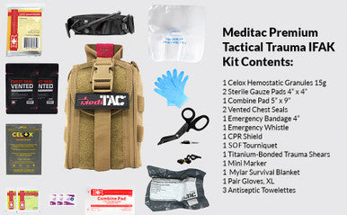 Premium Tactical IFAK Kit