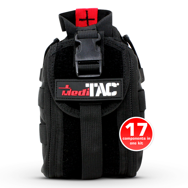 Premium Tactical IFAK Kit – Rip-Away MOLLE Pouch, SOF Tourniquet & Celox Bleed Control