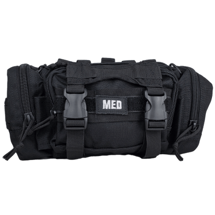 rapid response trauma kit front in black