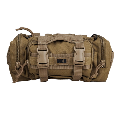 rapid response trauma kit front in tan