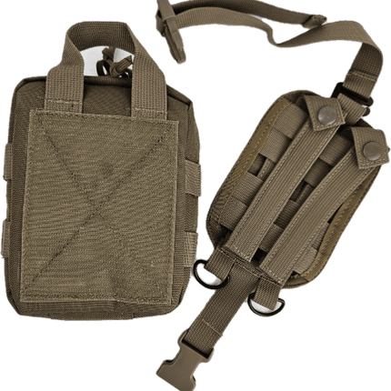 Recon IFAK – Pro | First Aid & Trauma Kit First Aid Kits The ELITE Recon IFAK – Pro is a compact, mission-ready trauma kit designed for fast access and versatile deployment. Whether mounted on a headrest, pack, or plate carrier, its rip-away MOLLE-compati