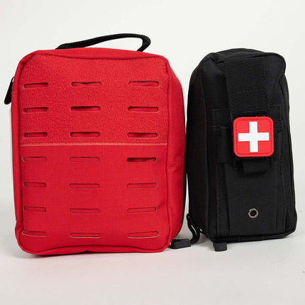 Emergency Med Kit w/2-Person Trauma First Aid Bag