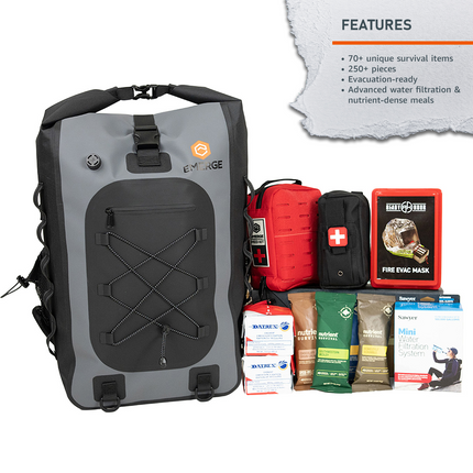 The Evacuation Bag – Survival-Ready 72-Hour Go Bag for 1 or 2 People