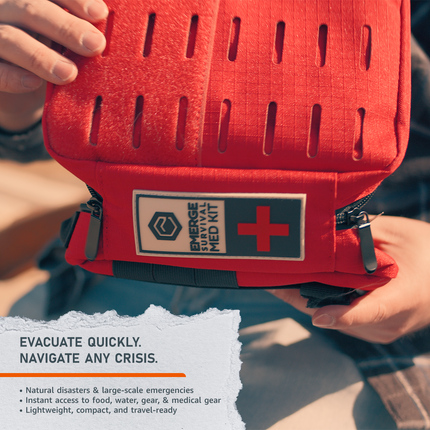 The Evacuation Bag – Survival-Ready 72-Hour Go Bag for 1 or 2 People