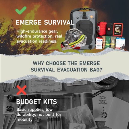 The Evacuation Bag – Survival-Ready 72-Hour Go Bag for 1 or 2 People