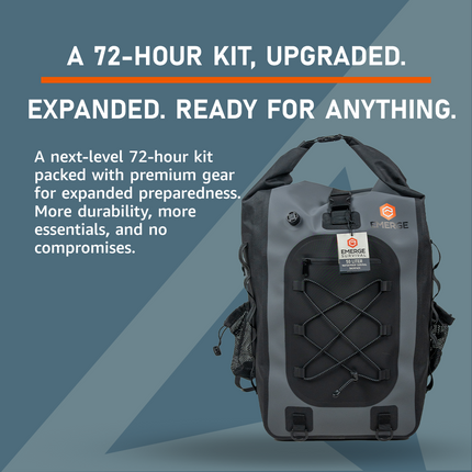 The Evacuation Bag – Survival-Ready 72-Hour Go Bag for 1 or 2 People