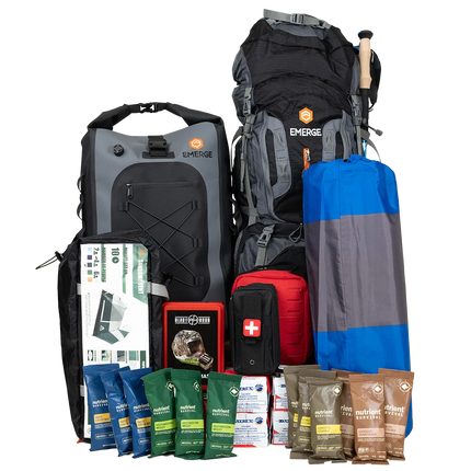 Evacuation Pro Bag – Elite Long-Term Survival &amp; Evacuation System (1–4 Person Options)
