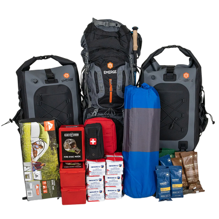 Evacuation Pro Bag – Elite Long-Term Survival &amp; Evacuation System (1–4 Person Options)