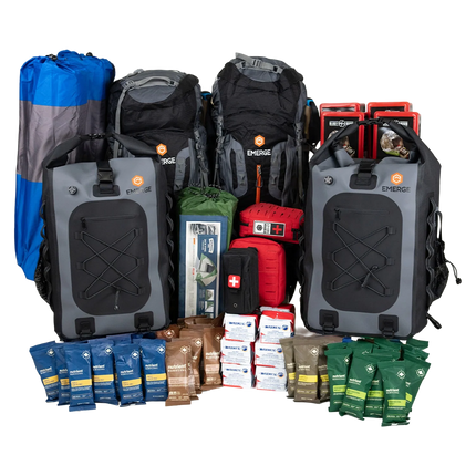 Evacuation Pro Bag – Elite Long-Term Survival &amp; Evacuation System (1–4 Person Options)