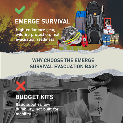 Evacuation Pro Bag – Elite Long-Term Survival &amp; Evacuation System (1–4 Person Options)