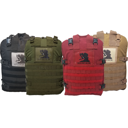 EFA STOMP Medical Kit – Advanced Tactical Trauma Backpack w/3x CAT Tourniquets