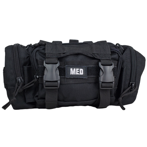 Rapid Response First Aid Kit w/Bleeding Control | Compact Field Medical Pack