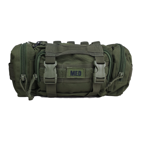 Rapid Response First Aid Kit w/Bleeding Control | Compact Field Medical Pack