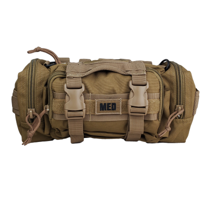 rapid response trauma kit front in tan