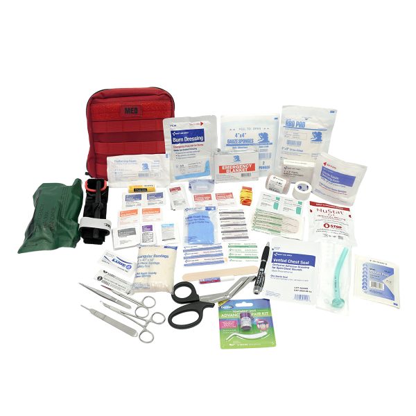 General Purpose First Aid Kit  – Advanced | Trauma-Ready with Vehicle & MOLLE Mounting
