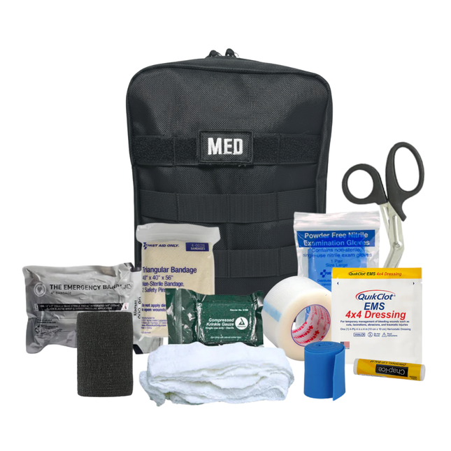 Military IFAK – Advanced w/Hemostatic & Pressure Dressings