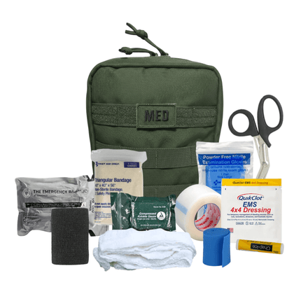 Military IFAK – Advanced w/Hemostatic & Pressure Dressings