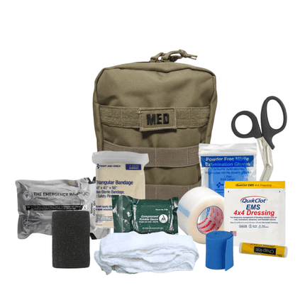 Military IFAK – Advanced w/Hemostatic & Pressure Dressings