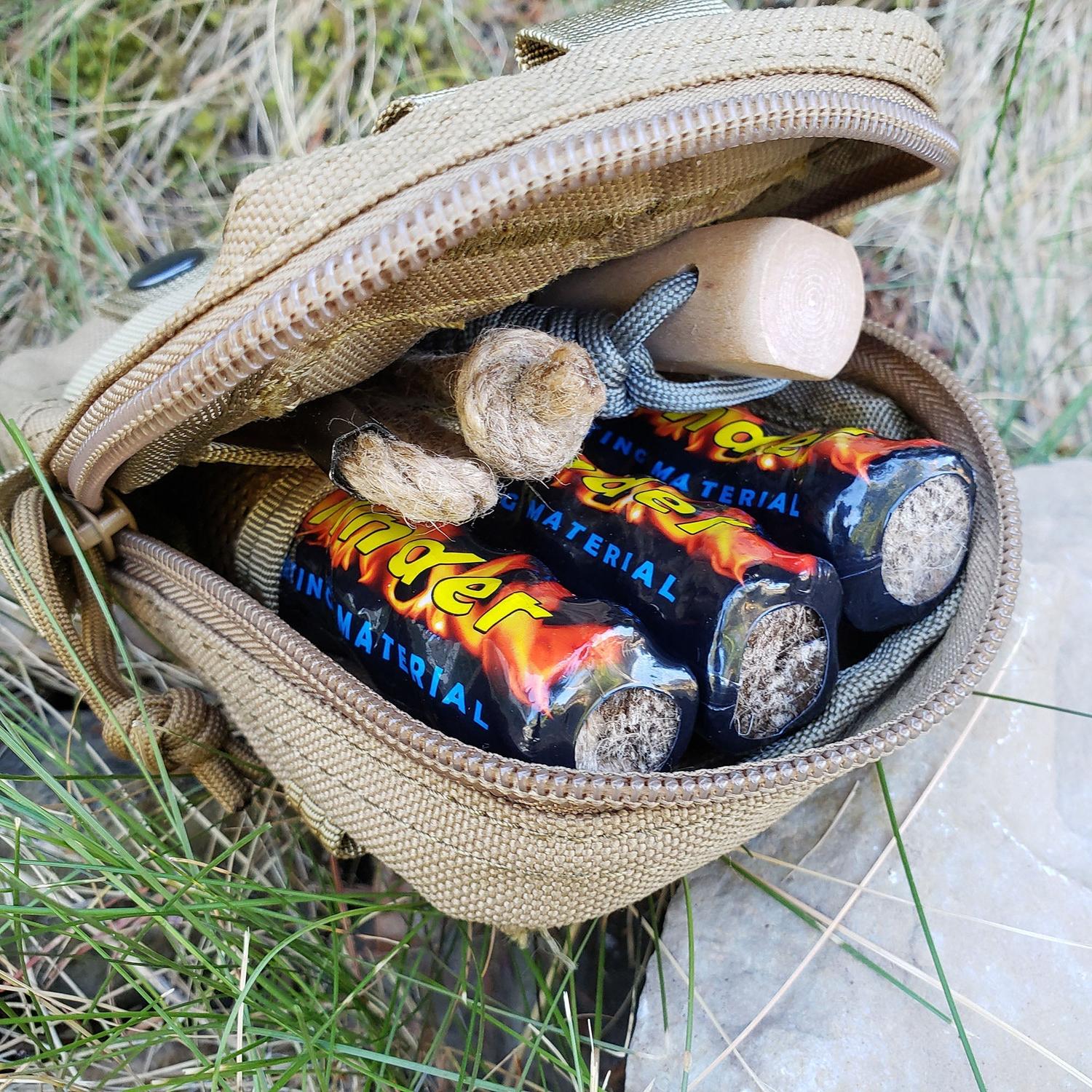 PyroStryke FireStorm-Plus Fire Starter Kit – Complete Emergency Fire Kit for Overlanding and Survival