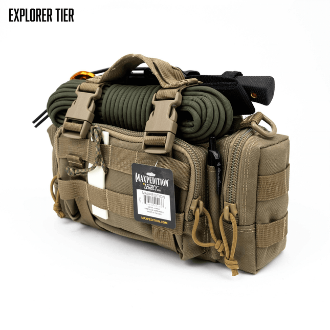 LYNX Go‑Bag USA Modular Survival Kit – Explorer to Founder’s Edition