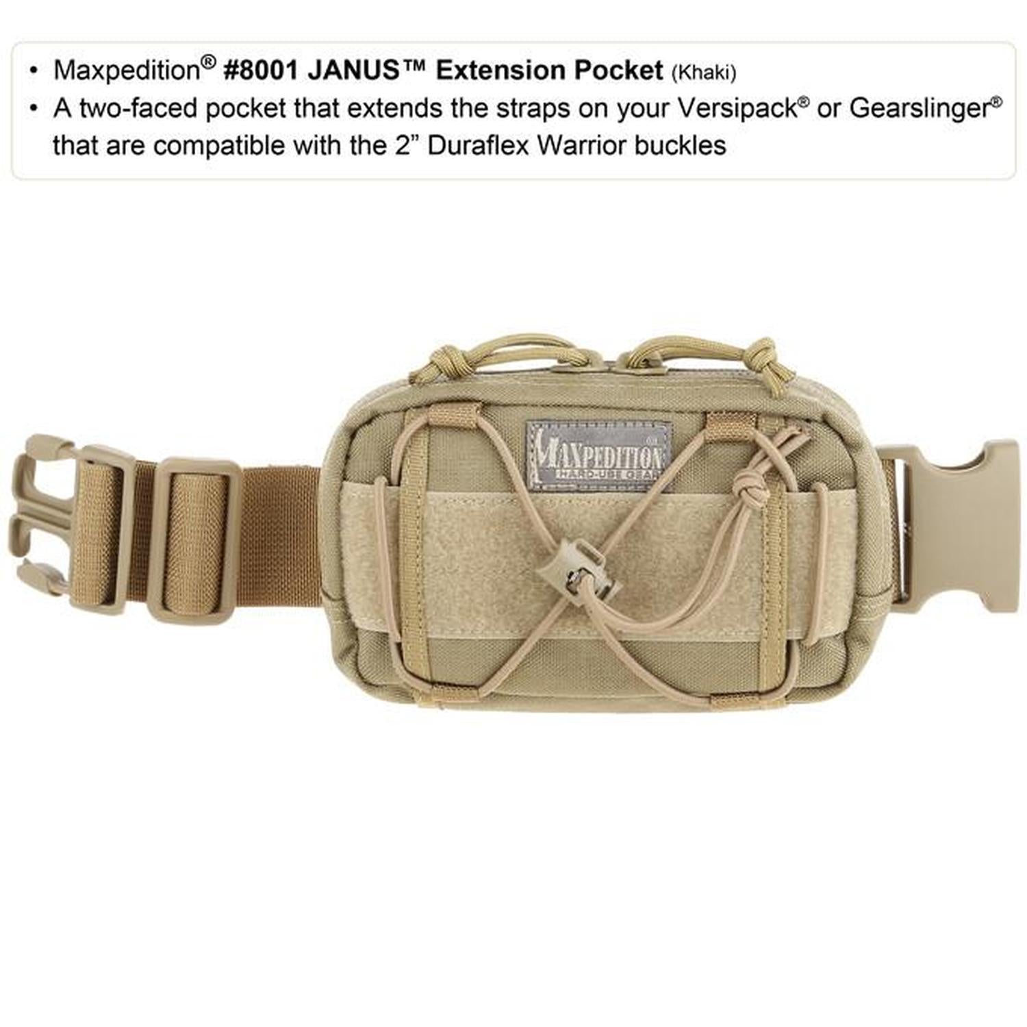 Janus™ Extension Pocket – Modular Expansion for the LYNX Go-Bag