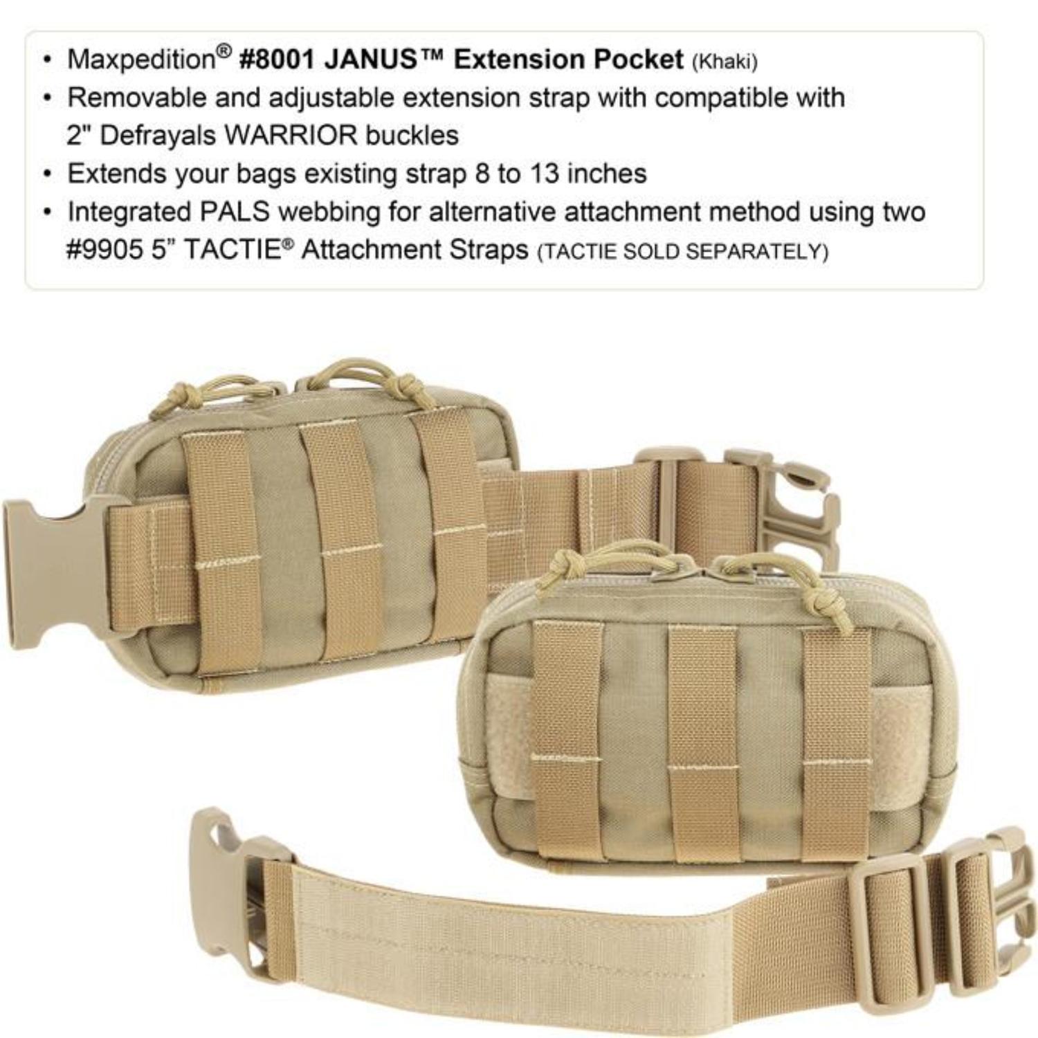 Janus™ Extension Pocket – Modular Expansion for the LYNX Go-Bag