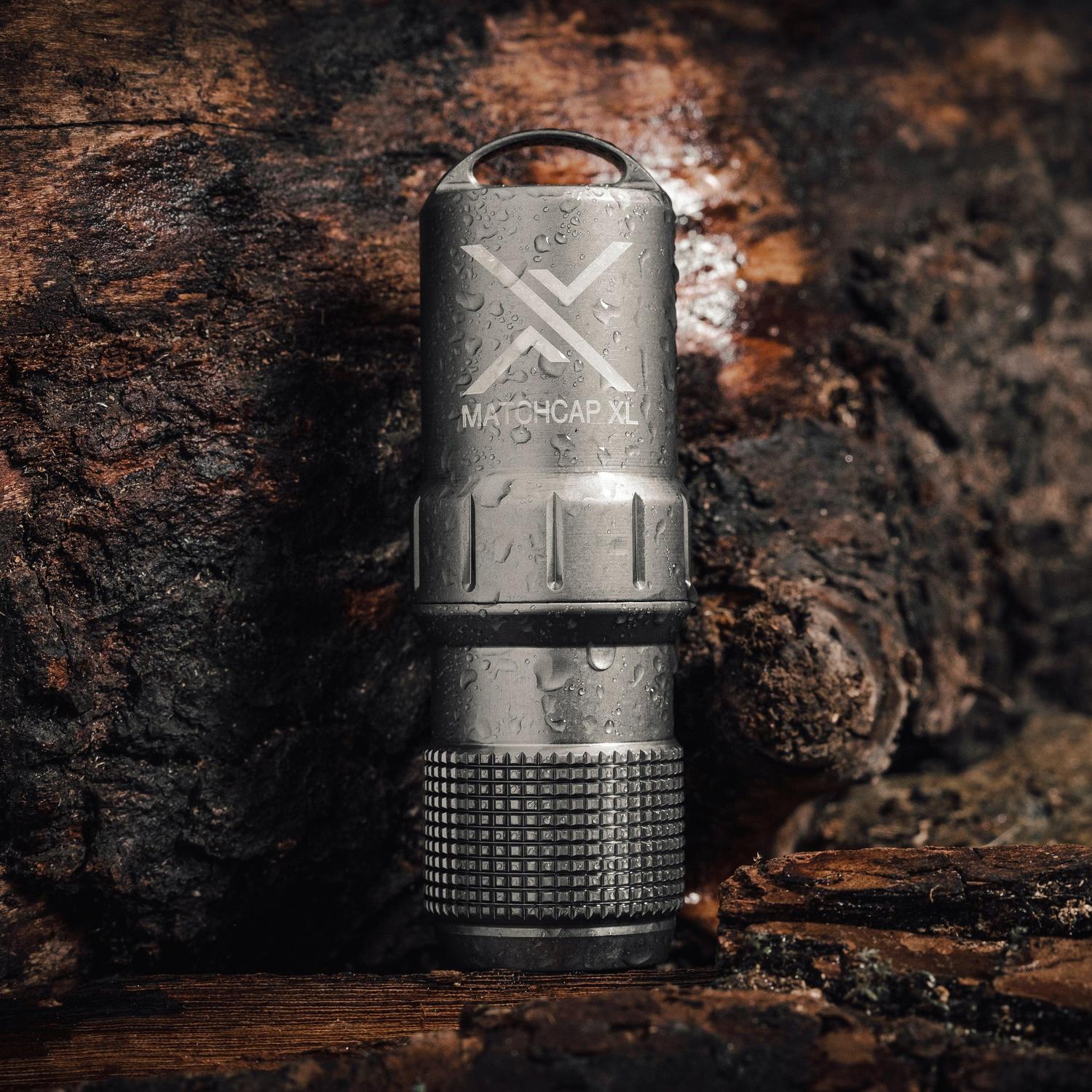 MATCHCAP XL™ Waterproof Match Case