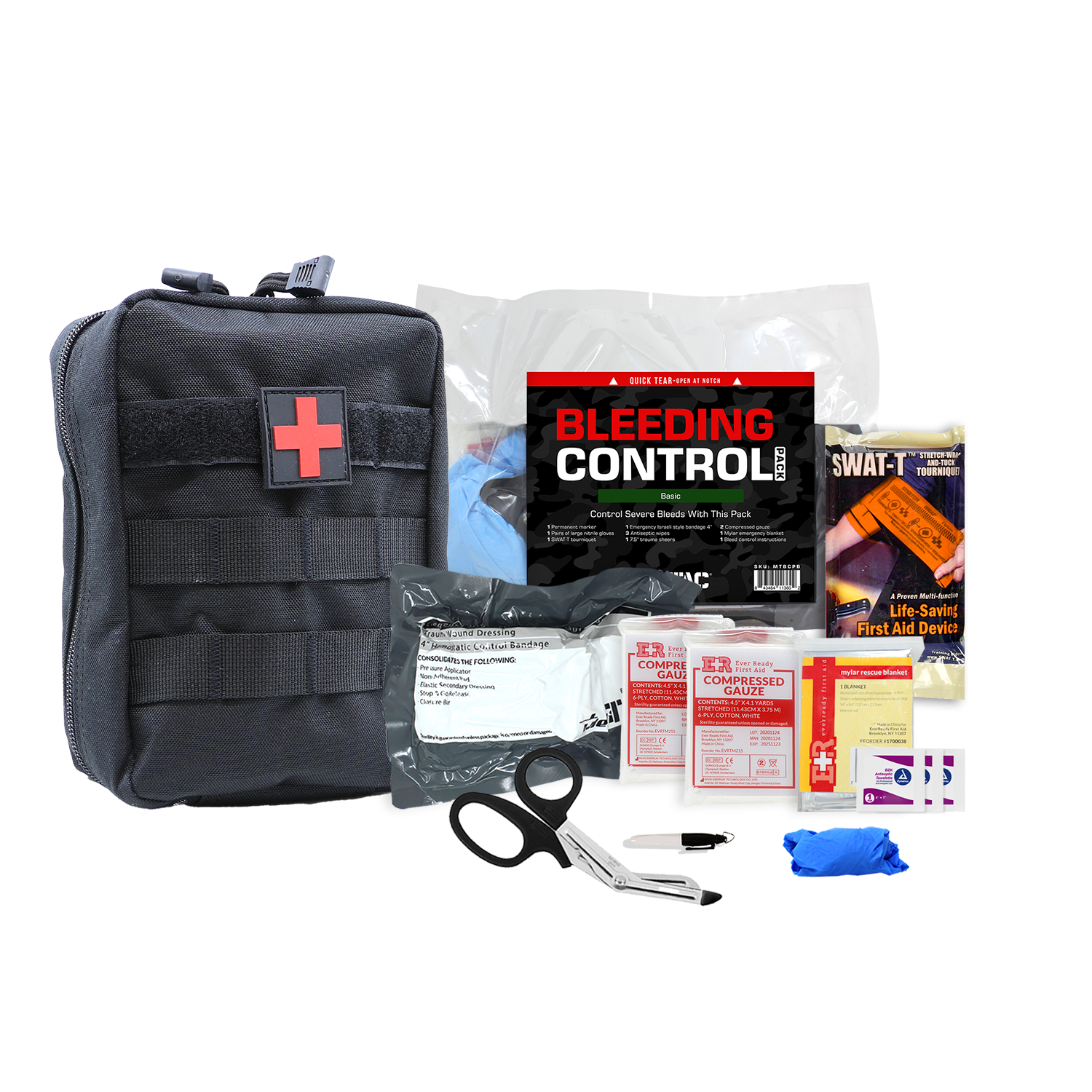 SWAT-T Bleeding Control Kit – Compact Emergency Trauma Pack