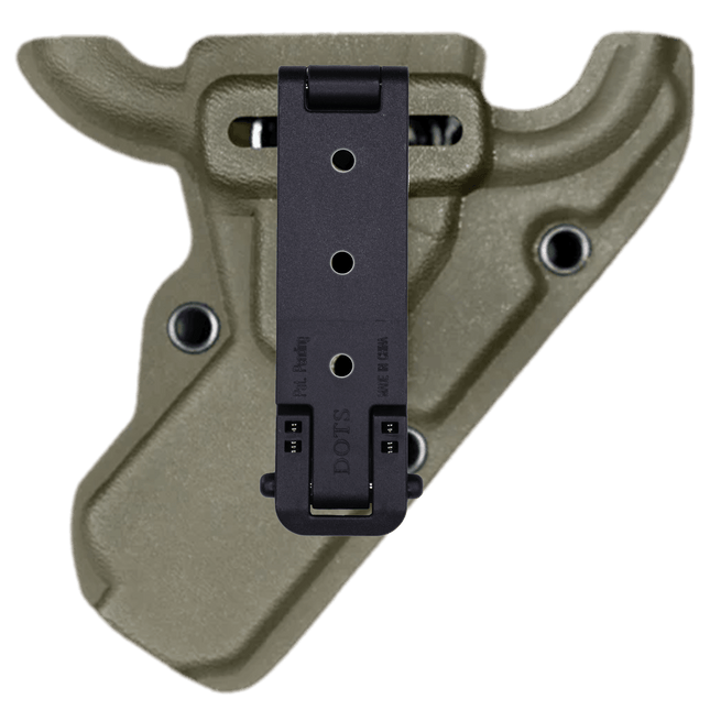 Mini EMT shears kydex holder for first responders, designed for easy access and low-profile carry.