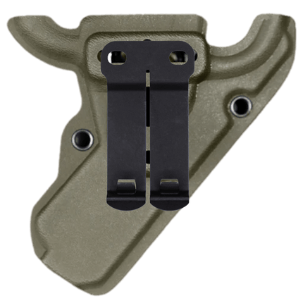 Olive Drab MINI Compact EMT and First Responders Rescue Shears Kydex Holder for one shear mini shears holder.