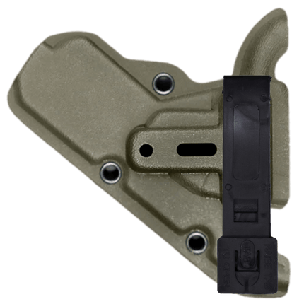 Olive Drab  MINI Compact EMT and First Responders Rescue Shears Kydex Holder | ONE SHEAR®