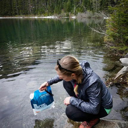 Sawyer One-Gallon Gravity Water Filtration System – Lightweight, High-Capacity Outdoor Filter