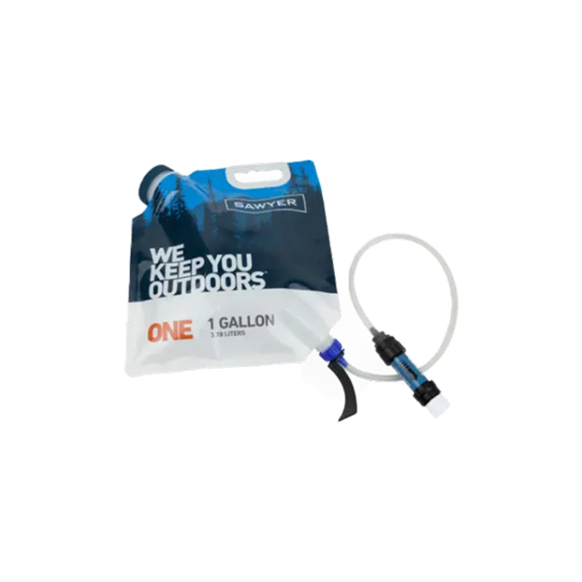 Sawyer One-Gallon Gravity Water Filtration System – Lightweight, High-Capacity Outdoor Filter