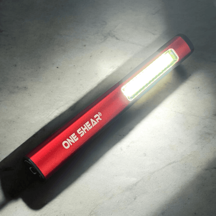 ONE SHEAR® XPE+COB Magnetic Penlight – USB-C Rechargeable LED Work Light & Flashlight