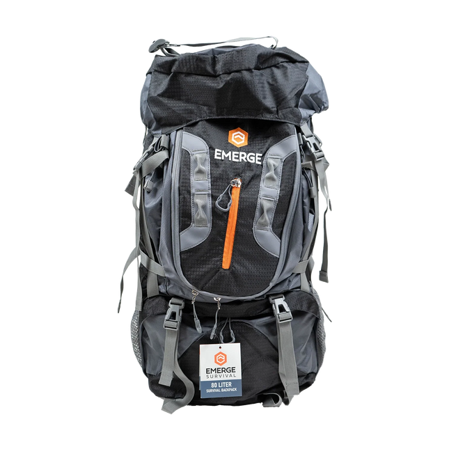 80L Survival Backpack – The Ranger | Heavy-Duty Bug Out Pack