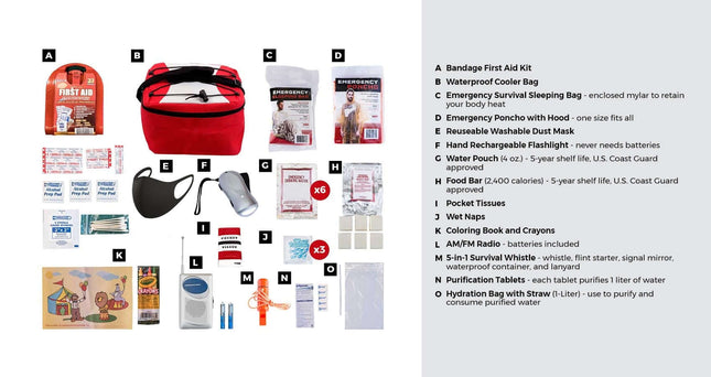 Survival Pal for Children – 72-Hour Emergency Preparedness Kit